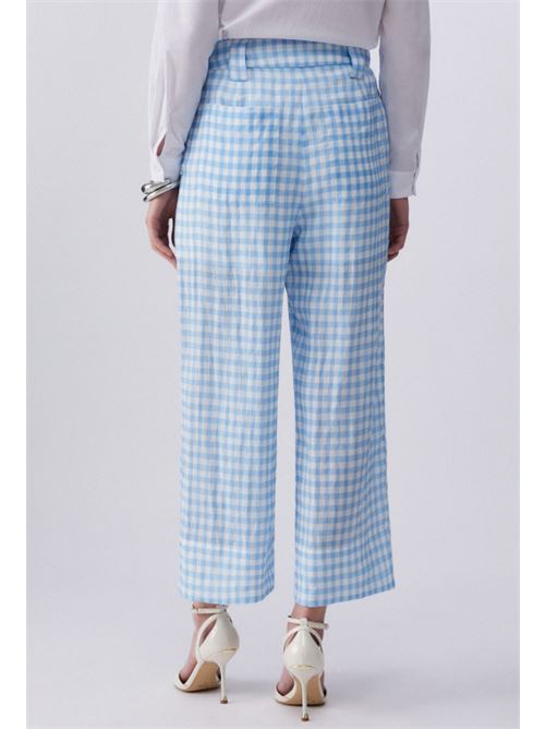 Pantaloni in vichy Liu Jo | WA6303T9426.P9242
